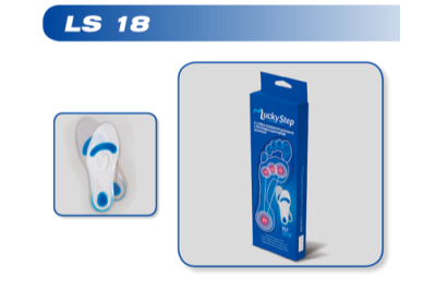 Стелька с противоударными зонами Lucky Step LS 18